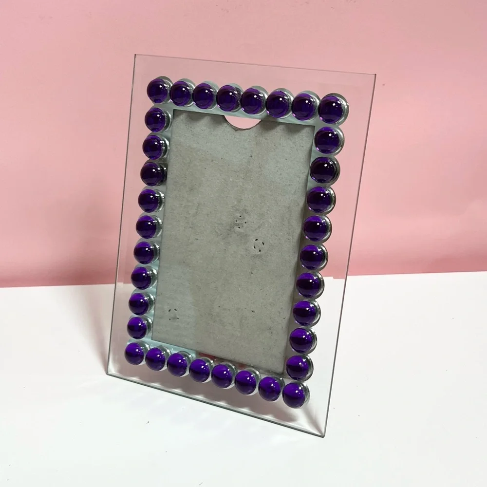 Vintage Y2K 2000s purple picture frame